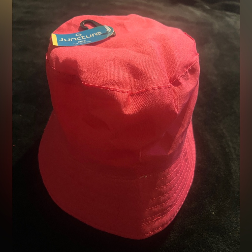 Juncture Kids Pink & White Hat NWT